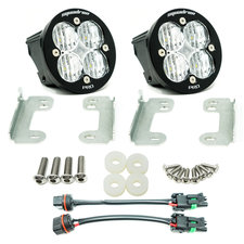 Baja Designs 447071 Squadron-R PRO LED Fog Pocket Light Kit for 18-21 Jeep Wrangler JL Sahara and Gladiator JT Overland