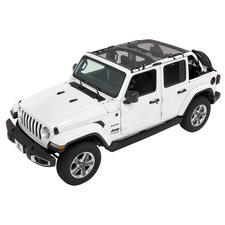 Bestop 52411-11 Sun Bikini Extended Mesh Top for 18-20 Jeep Wrangler JL Unlimited