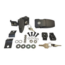 Crown Automotive RT26057 Stainless Steel Locking Hood Catches for 07-18 Jeep Wrangler JK