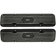 OMIX DMC-6920 Aluminum Valve Covers for 72-81 Jeep CJ-5, CJ-6, CJ-7 & CJ-8 with AMC 304c.i. V-8