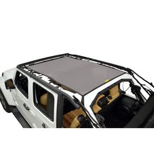 Dirtydog 4X4 Safari Sun Screen for 18-20 Jeep Wrangler JL Unlimited