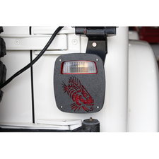 Fishbone Offroad FB31044 Tail Light Covers for 76-06 Jeep CJ-7, Wrangler YJ, TJ & Unlimited