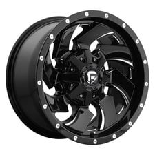FuelÂ® Off-Road D23920002647 Cleaver Wheel in Black with Machined Accents for 07-20 Jeep Wrangler JL, JK & Gladiator JT