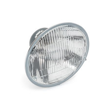 Hella 002395301 Vision Plus 7" Round H4/HB2 Conversion Headlight for 45-06 Jeep Wrangler TJ, TJ Unlimited & CJ