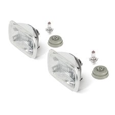 Hella 003427811 5X7" Rectangular E-Code (ECE) H4 Conversion Headlight Kit