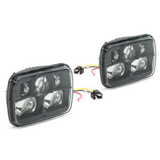 J.W. Speaker 8900 Evolution 2 LED Headlight Kit for 84-01 Jeep Wrangler YJ, Cherokee XJ & Comanche MJ
