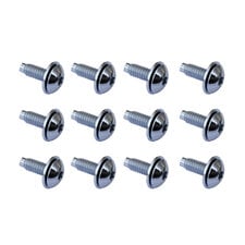Key Parts 0479-191 Dash Bolts-12PC for 72-95 Jeep CJ5, CJ7, CJ8, & Wrangler YJ