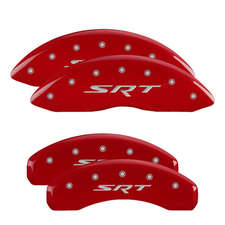MGP Caliper Covers SRT Logo Brake Caliper Covers For 11-19 Jeep Grand Cherokee SRT WK
