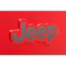 Mopar Jeep Lettering for 97-06 Jeep Wrangler TJ & Unlimited