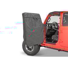 MasterTop 13110001 Hard Door Storage Bag for 76-25 Jeep CJ7, YJ, TJ, JK, JL, & Gladiator JT