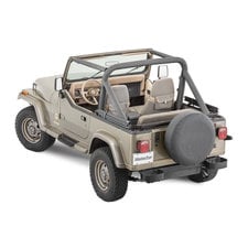 MasterTop 12202115 Sport Bar Covers for 87-91 Jeep Wrangler YJ