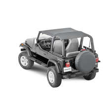 MasterTop Bimini Top Plus for 92-95 Jeep Wrangler YJ