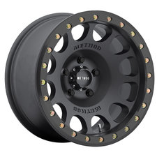 Method Race Wheels MR10578555500B Race Series 105 Beadlock Wheel in 17x8.5 with 4.75in Backspace Matte Black for 55-86 Jeep CJ