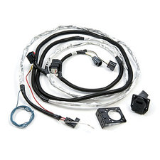 Mopar 82210214AB 7 Way Round Trailer Connector for 07-18 Jeep Wrangler JK