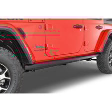 Mopar 82215126 Rubicon Style Rocker Guards for 18-24 Jeep Wrangler JL Unlimited