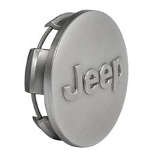 Mopar 1LB77DD5AC Center Cap in Mineral Gray for 13-22 Jeep Wrangler JK, JL & Gladiator JT; 12-20 Grand Cherokee WK and 18-20 Cherokee KL