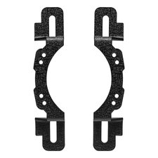 Oracle Lighting 5857-504 Fog Light Adapter Brackets for 13-25 Jeep Wrangler JK, JL, & 2025 Gladiator JT with Factory Steel Bumper