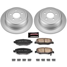 Power Stop CRK3046 Rear Z17 Evolution Geomet Coated Brake Kit for 08-12 Jeep Liberty KK