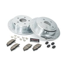 for 2007-2019 JK//JKU Power Stop BBK-JK-001 Front and Rear Big Brake Conversion Kit