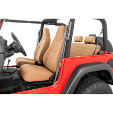 Quadratec Heritage Premium Reclining Front Seats for 76-06 Jeep CJ, Wrangler YJ & TJ