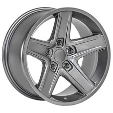 Quadratec Rubicon Xtreme Wheel in Gun Metal 16x8 with 4.5in Backspace for 87-06 Jeep Wrangler YJ & TJ