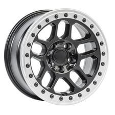 Mopar 77072466AB Simulated Bead Lock Wheel for 07-22 Jeep Wrangler JK, JL and Gladiator JT