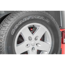 Quadratec Rear Camera Spare Tire Bracket for 87-18 Jeep Wranglers