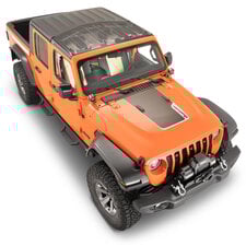 QuadraTop SkyLite Clear Hardtop Panel for 09-26 Jeep Wrangler JK, JL & Gladiator JT