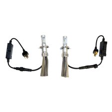Crown Automotive RT28051 H4 LED Headlamp Bulb Kit for 87-06 Jeep Wrangler YJ & TJ and 84-01 Cherokee XJ & Comanche MJ