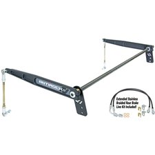 RockJock CE-9900JKR Rear Anti-Rock Sway Bar Kit with Forged Arms for 07-18 Jeep Wrangler JK 2 Door