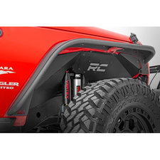 Rough Country 1195V Front Inner Fender Liners for 07-18 Jeep Wrangler JK with Vertex Shocks