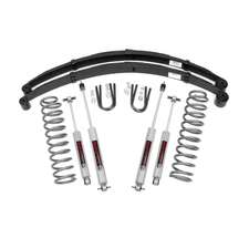Rough Country 3in Leaf Spring Lift Kit for 84-01 Jeep Cherokee XJ