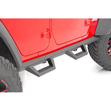 Rough Country 90769A Contoured Drop Steps for 18-20 Jeep Wrangler JL Unlimited