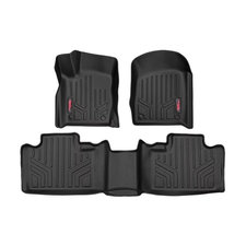 Rough Country Front & Rear Heavy Duty Fitted Floor Mats for 13-20 Jeep Grand Cherokee WK2