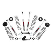 Rough Country 3.25in Suspension and Spacer Lift Kit for 07-18 Jeep Wrangler Unlimited JK