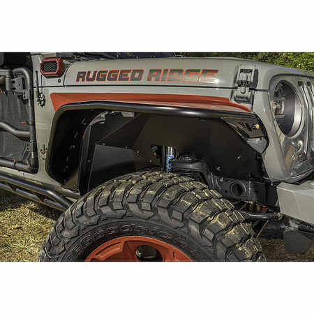Quadratec Aluminum Inner Fender Liners for 18-23 Jeep Wrangler JL