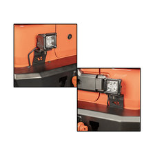 Rugged Ridge 11232.76 Rear LED Cube Light Mounting Pair for 18-20 Jeep Wrangler JL