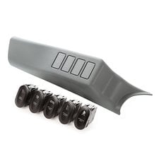 Rugged Ridge Etched A-Pillar 4 Switch Pod Kit Left Hand Rugged Ridge Etched A-Pillar 4 Switch Pod Kit Left Hand