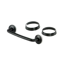 Rugged Ridge 11104.03 Hood Tie Down Kit in Black for 97-06 Jeep Wrangler TJ
