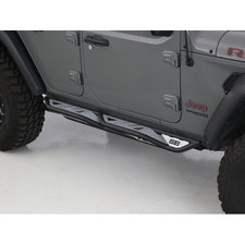 Smittybilt 77734 Apollo Sliders with Step for 18-23 Jeep Wrangler JL Unlimited