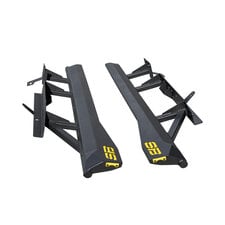 Smittybilt SB61648W Sliders with Steps for 16-23 Toyota Tacoma