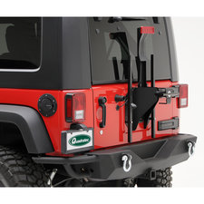 Smittybilt 75007 SMI Aluminum Fuel Door for 07-18 Jeep Wrangler JK