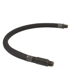 Viair 24" Stainless Steel Braided Leader Hose with Black Cover and Check Valve
