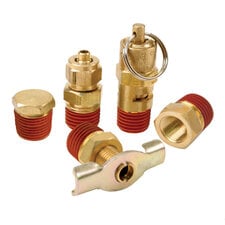 Viair 90002 Air Locker Tank Port Fittings Kit for 200 PSI Rated Systems â (5pcs)