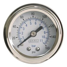 Viair 1.5" Single Needle Gauge 160 PSI without Light