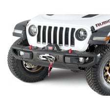 WARN 101255 Winch Mount Plate for 18-26 Jeep Wrangler JL and Gladiator JT with Factory Steel Bumper