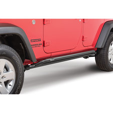 Quadratec QRC Rocker Guards for 07-18 jeep Wrangler Unlimited JK