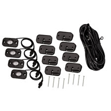 Westin 09-80015 LED Rock Light Kit for 07-21 Jeep Wrangler JL and JK