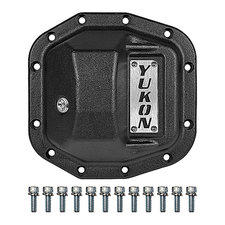 Yukon Gear & Axle YHCC-D30JL Hardcore Nodular Iron Cover for 18-22 Jeep Wrangler JL and 2022 Gladiator JT Dana 30