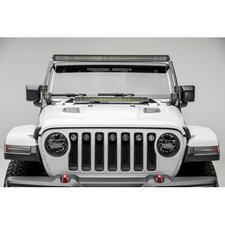 ZROADZ Z364931 Hood Cowl Mounting Brackets for (1) 30" LED Light Bar for 18-21 Jeep Wrangler JL & Gladiator JT